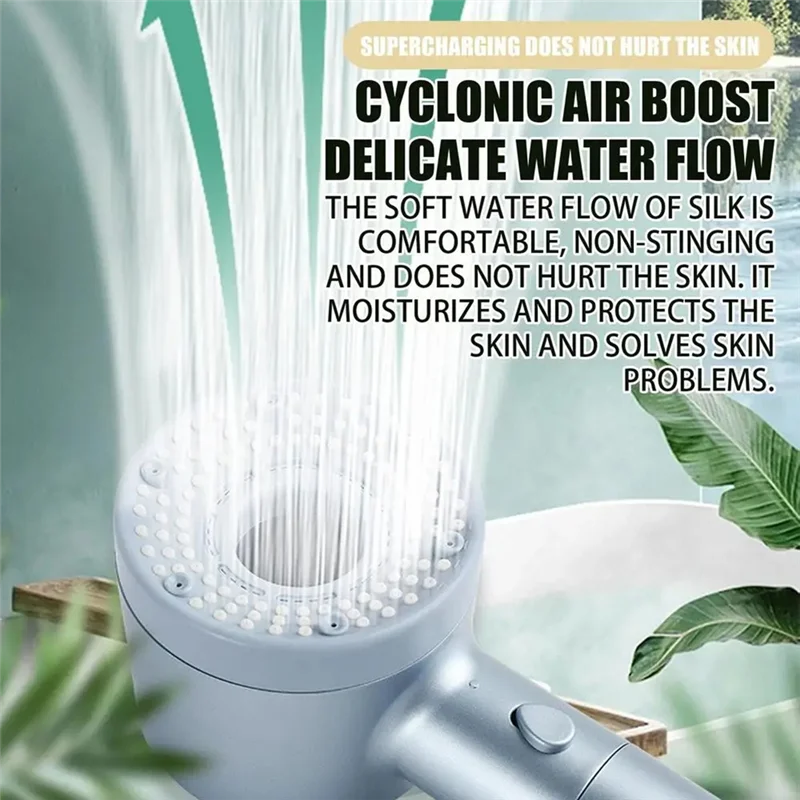 

Насадки для душа Vlag для ванной комнаты, мощный 5-режимный ручной распылитель для ванной комнаты, насадка для душа с расходом воды под высоким давлением