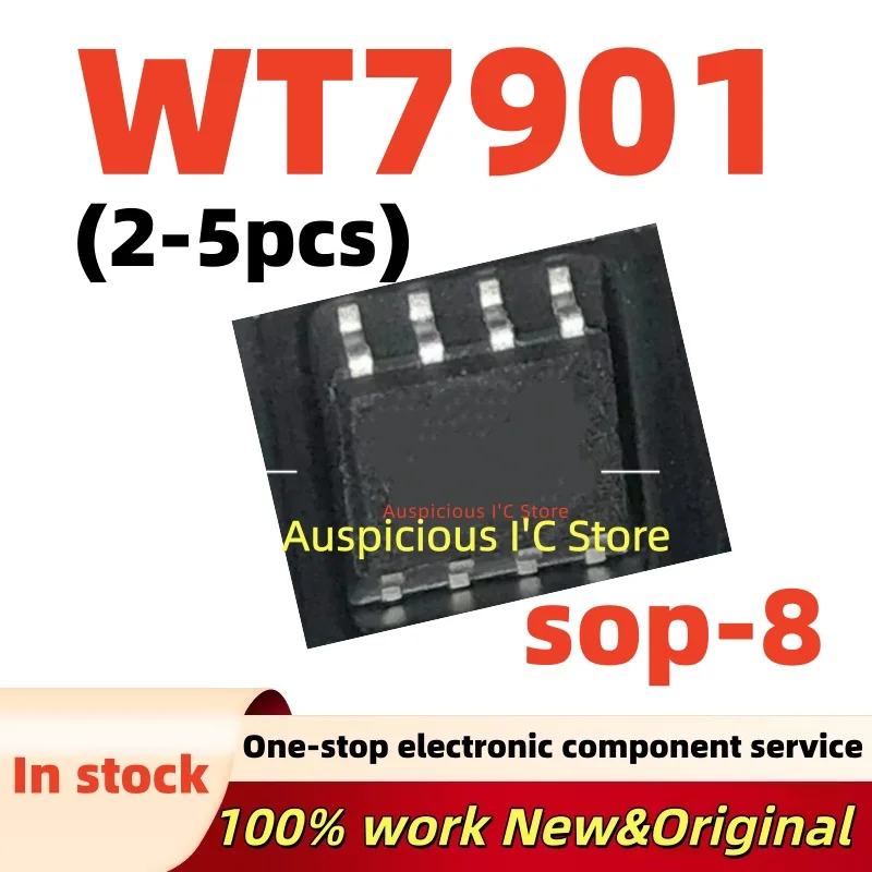 (2-5pcs)100%new WT7901-SG081WT WT7901 sop-8