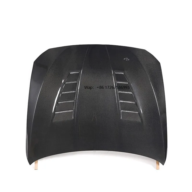 

Customized Carbon Fiber Engine Hood for F10 F18 5 Series 2011-2017 Upgrade HAMAN Style Front Face Cover Autoparts