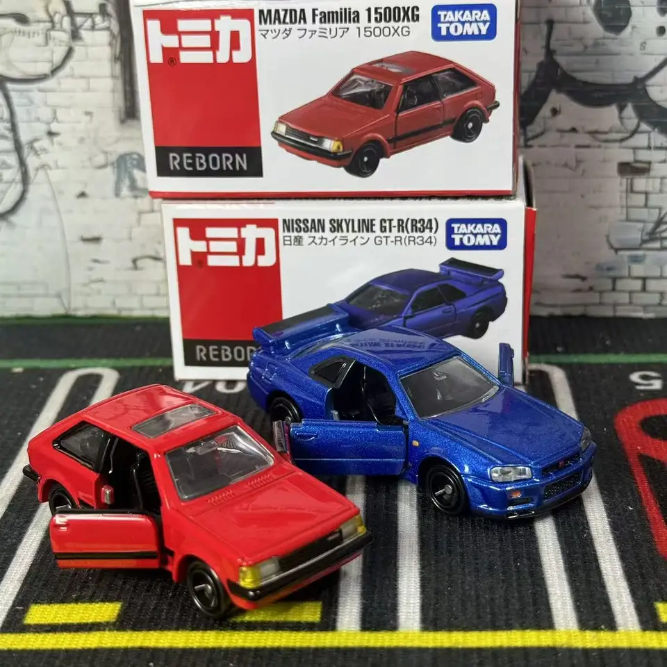 タカラトミー トミカ REBORN 日産 スカイライン GT-R R34 マツダ