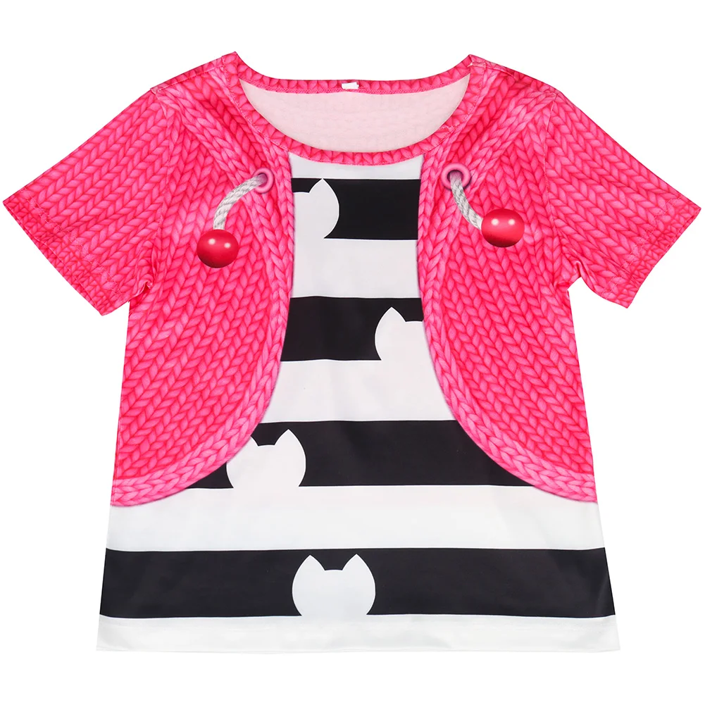 الفتيات حفلة عيد الميلاد غابي دمية تأثيري ازياء أعلى + السراويل 2 قطعة مجموعات للأطفال دمية لعب الأدوار هالوين البدلة كرنفال