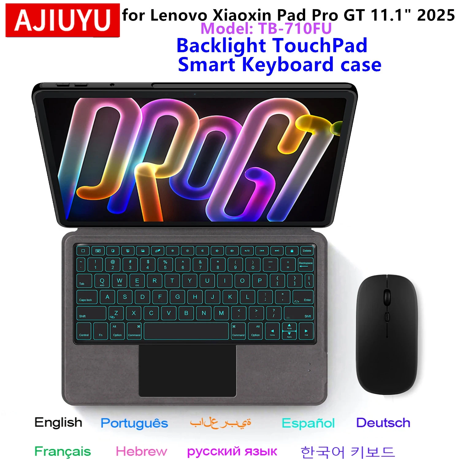 Magic Keyboard For 2025 Lenovo Xiaoxin Pad Pro GT 11.1