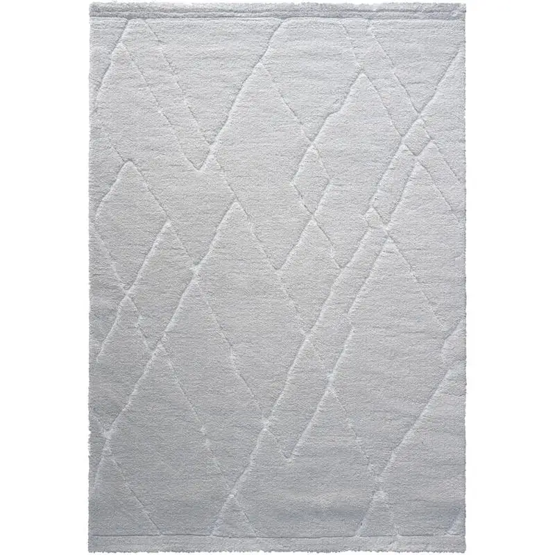 

Ivory Recycled Polyester Area Rug - Eco-Friendly Soft Floor Covering for Living Room, Bedroom, and Dining Area, Stylish &