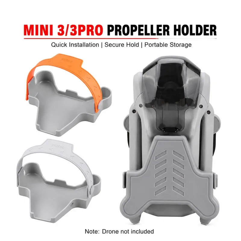 Propeller Holder Binding Strap Rotor Clip Drone Accessories Suitable for DJI MINI 3 3PRO Practical Travel Gadget for Quadcopter