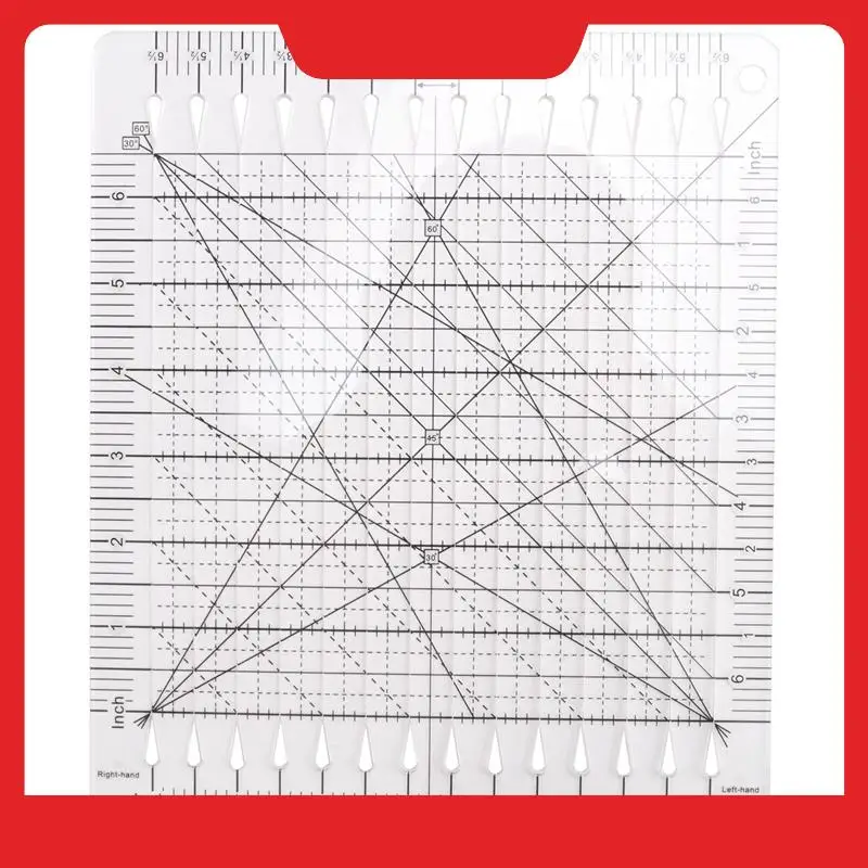 Sewing Ruler Fabric Cutting Ruler Quilting Supplies Tools Sewing Supplies Fabric Cutter Patchwork Template DIY