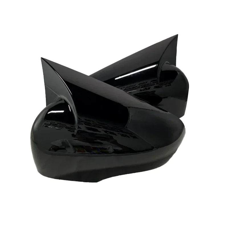 Bat Side Mirror Cover for Clio 4 IV 2012-2020 Renault Car Accessories RS GT Shiny Piano Black Tuning Auto Sport Bat Design