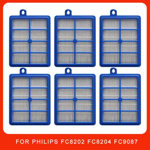 Filtros HEPA para Philips FC8202 FC8204 FC9087 FC9088 Electrolux HR8353 HR8354 filtro accesorios para aspiradoras repuestos