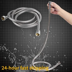 Bad Dusch kopf Schlauch dichtung flexible Wasser leitung 1/2/1/1m Chrom Dusch kopf Schlauch rohr Haltbarkeit Unter leg scheiben Edelstahl