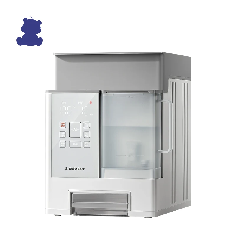 2025 Todo en uno Conveniente Lavadora automática de biberones Secadora y esterilizador Máquina de cuidado esterilizador de leche caliente