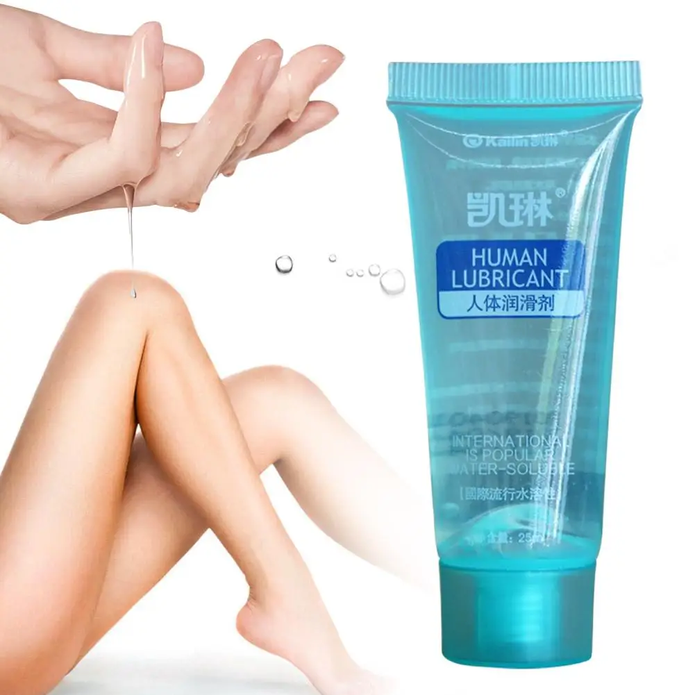 1-20 Pcs 25ml Transparent Sex Lubricant Vaginal Anal Gel Body Massage Oil Smooth Lubricants Sex Oil Adult Toy Perfect Gift