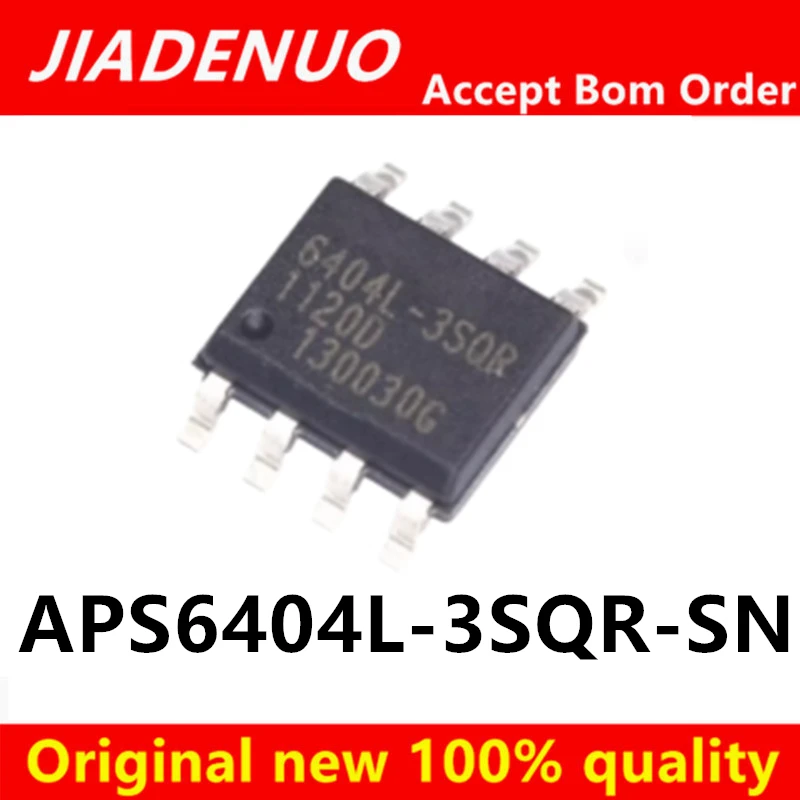 (2-5pcs) 100% New APS6404L-3SQR-SN APS6404L-3SQR 6404L-3SQR APS6404L AP6404L-3SQR SOP-8