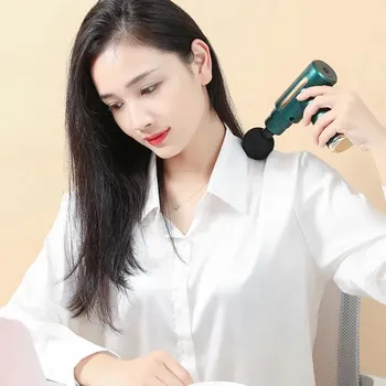 Mini fascia gun wireless massage gun muscle relaxation massage equipment neck membrane Rob cervical spine massage instrument