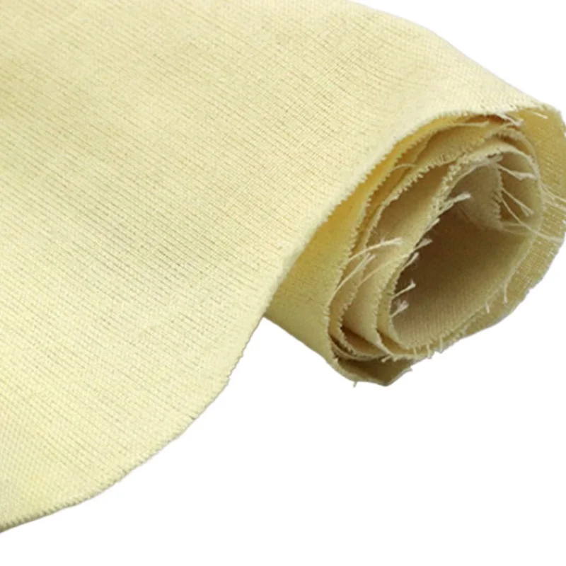 

1meter 170g Yellow Color Kevlar Woven Fabric Fire Retardant Fabric Aramid Fiber Fabric for DIY Sewing Clothing