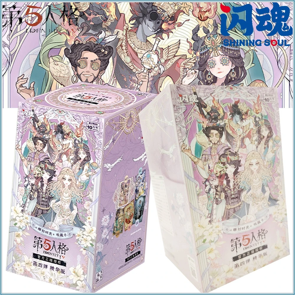 

Genuine SHINING SOUL Identity V Game Cards Emily Dyer Fiona Gilman Time Imprint Precious Fashion Character Cards Christmas Gifts