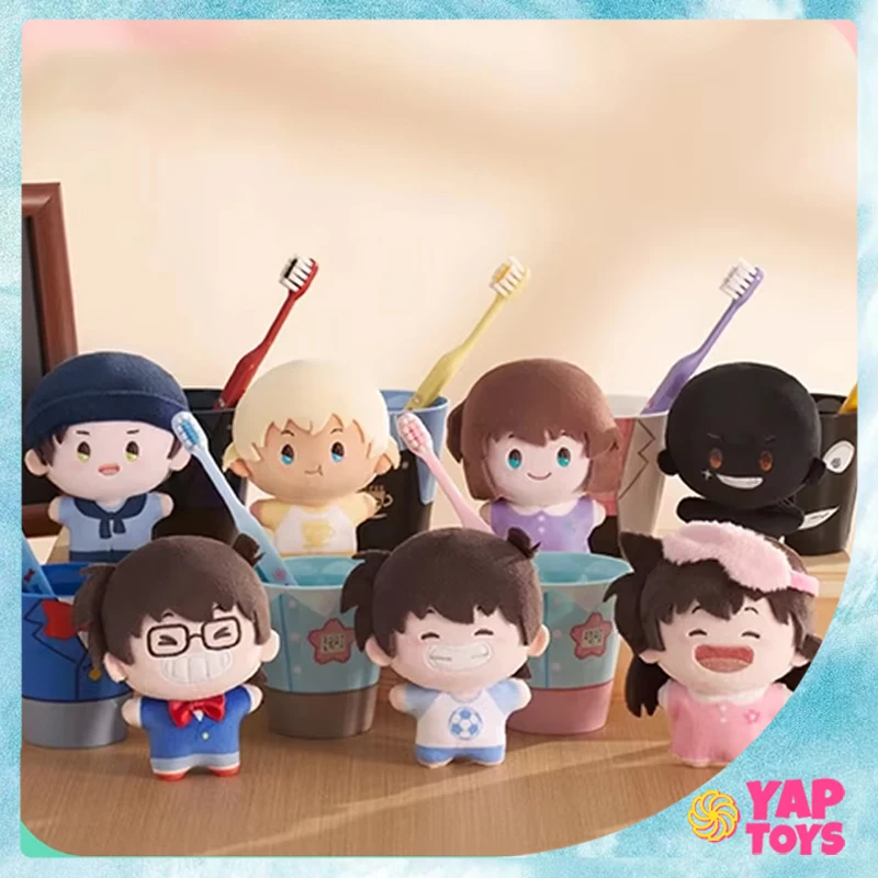 

Original Ldcx Detective Conan Wayaya Plush Toothbrush Suit Blind Box Animation Peripheral Dolls Toys Plush Pendant Ornament Gift