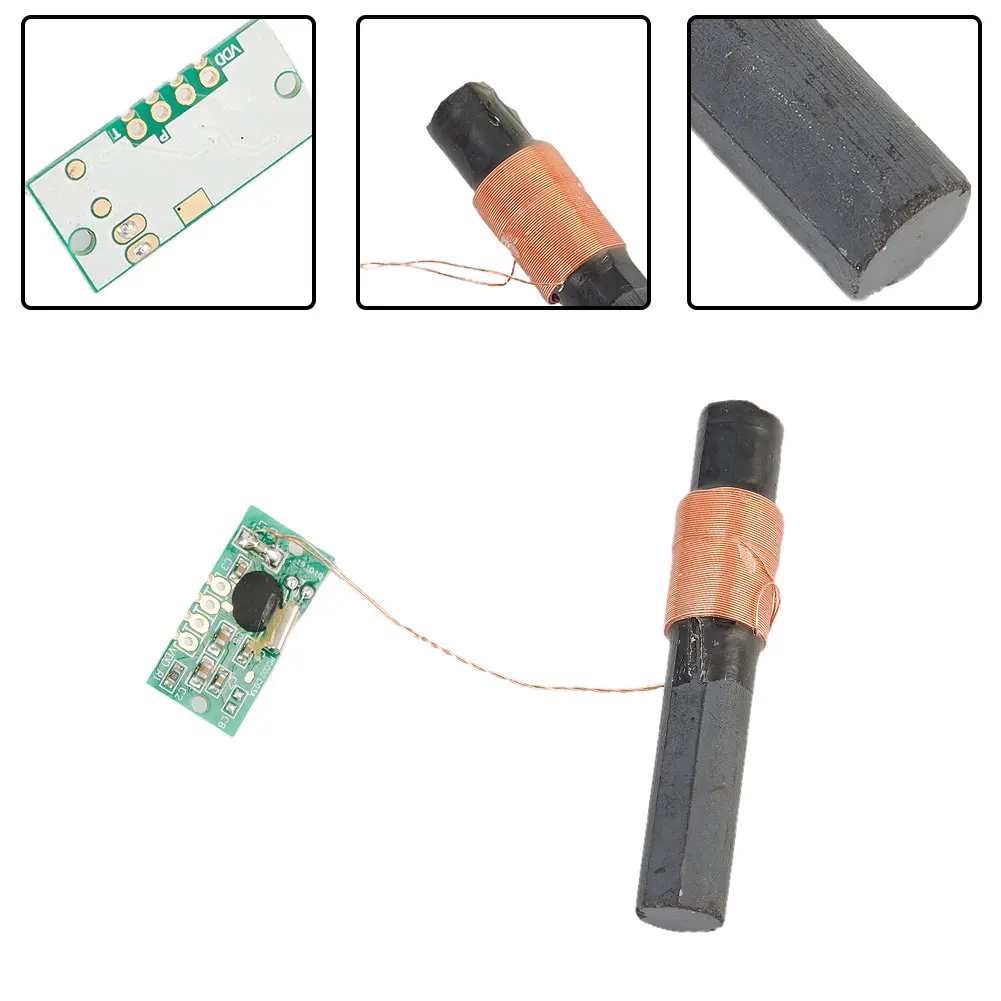 DCF77 Receiver Module Radio Time Module Antenna, Integrated MCU For Signal Identification, Ensures Reliable Time Synchronization