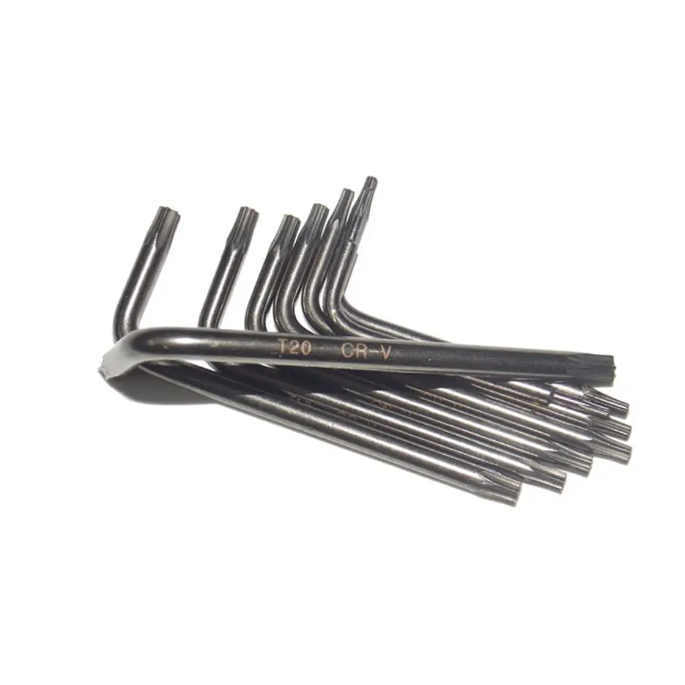 8 in 1 Hexagon Screwdriver Wrench Bit Set CR-V Star Torx Wrench T5-T20 Wrench Tool Kit Portable with Carrying Holder