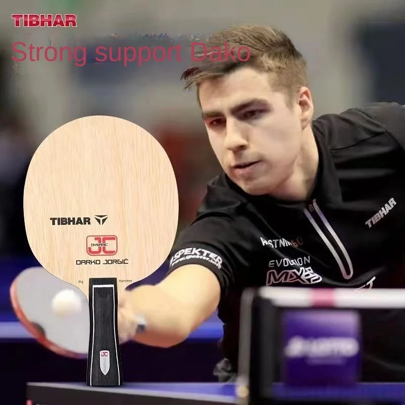 TIBHAR-Table Tennis Racket with Built-in Carbon Fiber, Table Tennis Bottom Board