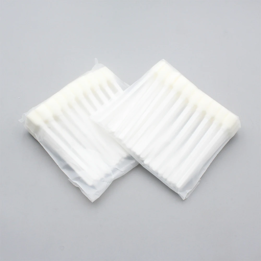 100pcs/lot Clean Swab Stick Sponge Foam Tipped for Solvent UV Printer For Epson DX4 DX5 DX7 TX800 XP600 Miamki Roland Print Head