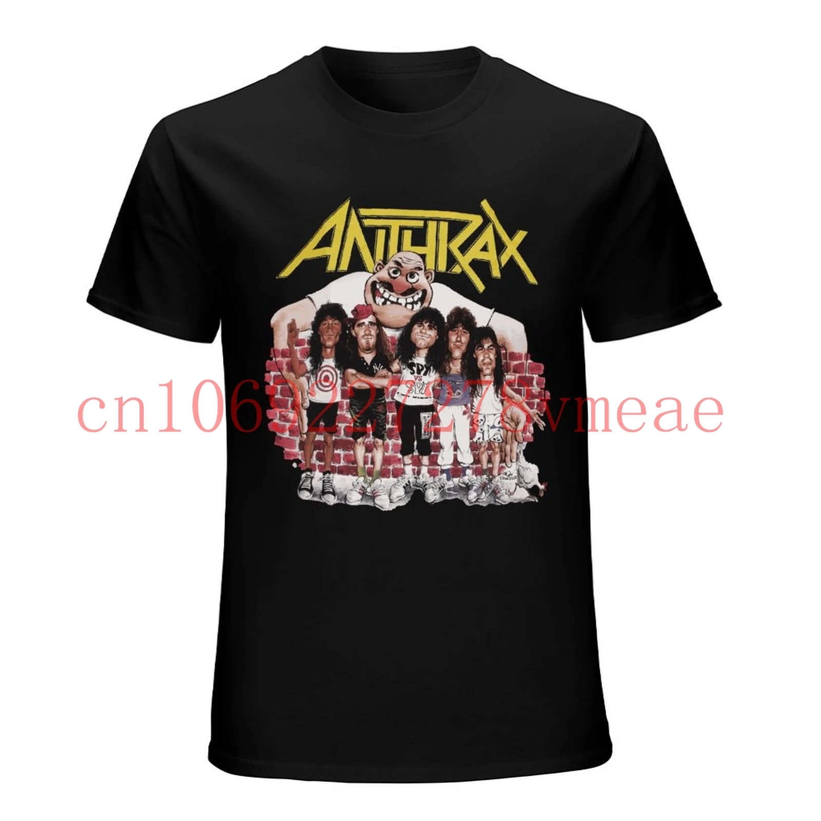 RARE!!! Anthrax Band T-Shirt Vintage Unisex Mens All Size S-4XL