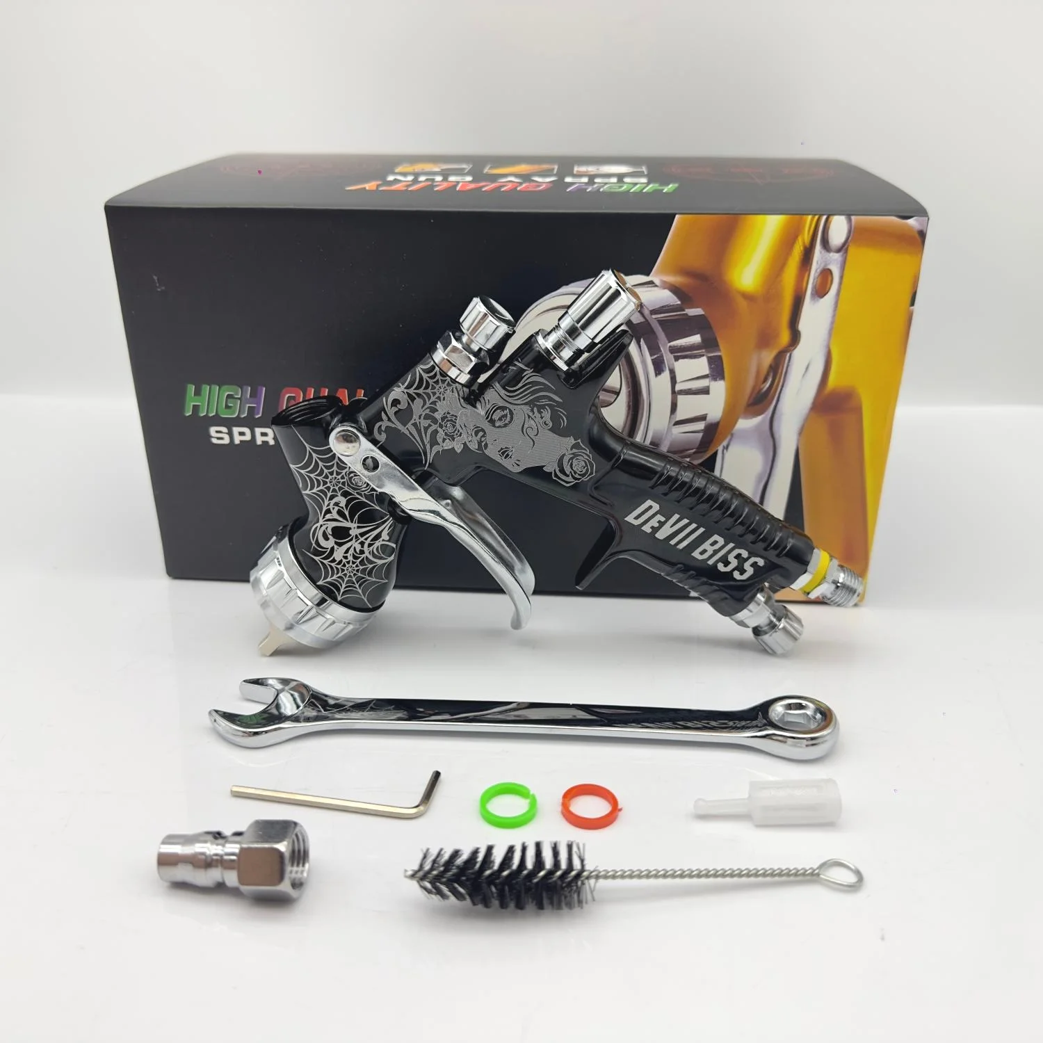 pistola-a-spruzzo-professionale-tpaitlss-black-spider-te20-t110-con-ugello-da-13-18mm-alta-qualita-per-vernici-a-base-d'acqua