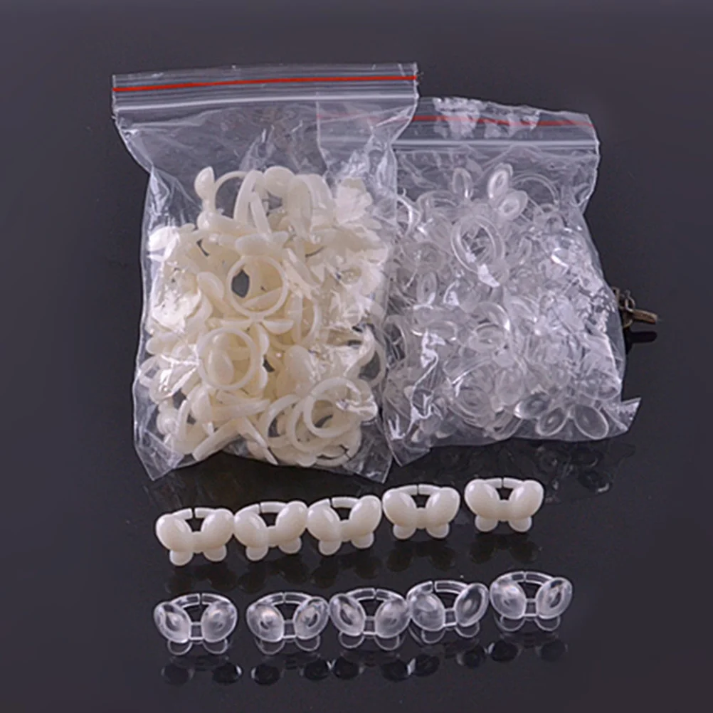 

200 шт., кольцо-бабочка, доска для дизайна ногтей, прочный, смешанный цвет, инструмент для практики в салоне, доски для ногтей, аксессуары для маникюра