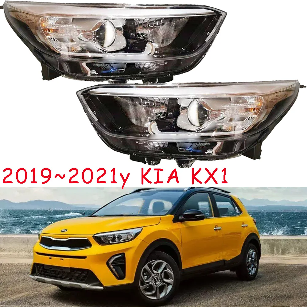 

1PCS car bumper Headlamp for KIA Sportage KX1 headlight 20196~2021y auto accessories FOG light headlamp