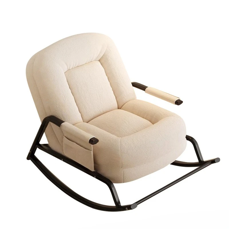 

Chaise Lounge Adult Sleeping Balcony Leisure Lazy Chair Living Room Single Sofa Rocking