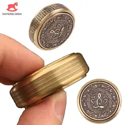 34mm Zen Buddha Fidget Spinner Adult Metal EDC Fidget Toys ADHD Hand Spinner Antistress Toys Anxiety Stress Relief Desk Toys