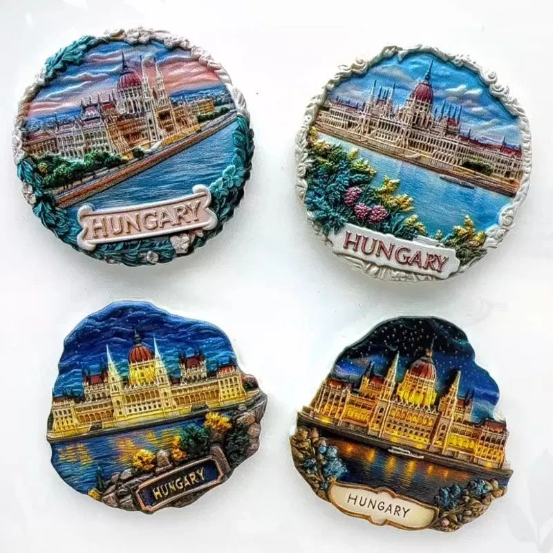 Hungary Fridge Stickers Donau Travel Souvenirs Budapest Fridge Magnets Home Decoration Wedding Gifts