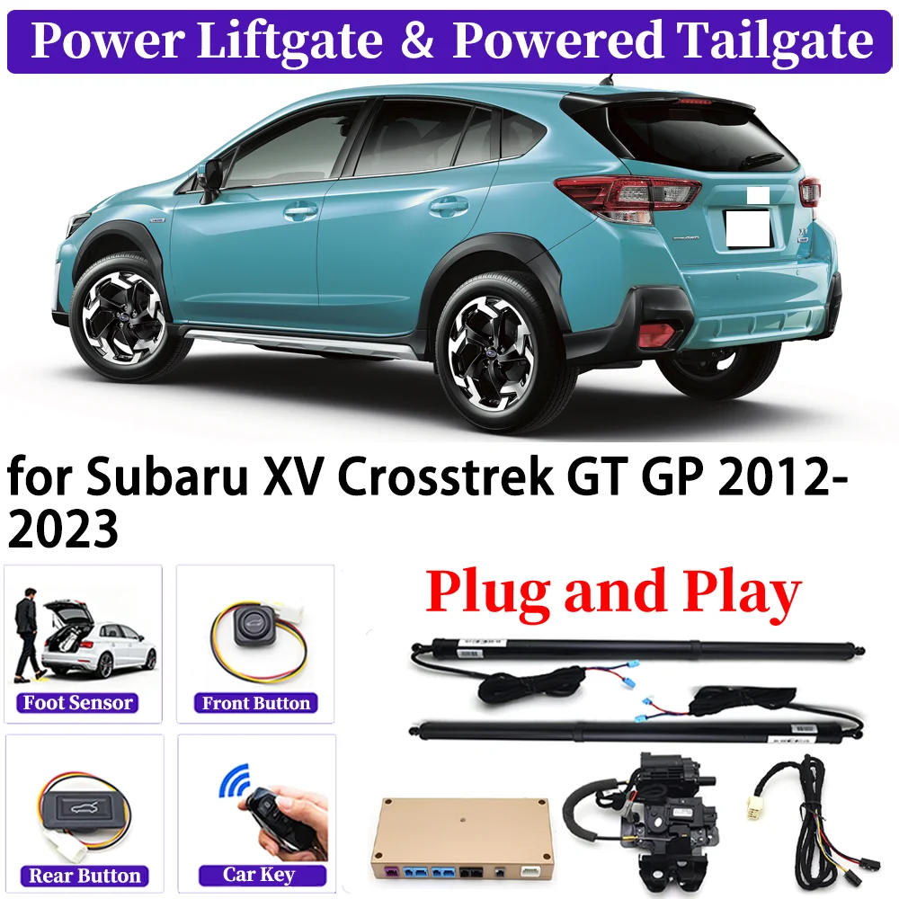 

ZJCGO for Subaru XV Crosstrek GT GP 2012-2023 OEM Upgrade Car Automatic Power Liftgate Kit Smart Auto Electric Tailgate System