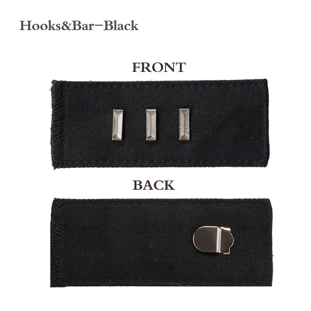 

Jeans Maternity Garment Accessories Skirts Waist Band Pant Extender Belt Hooks Button