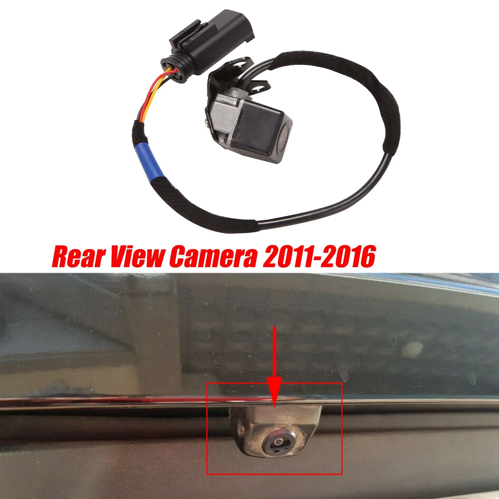 Caméra de recul pour voiture, aide au stationnement, pour Kia Sportage 2011-2016, 957Liqu3W100