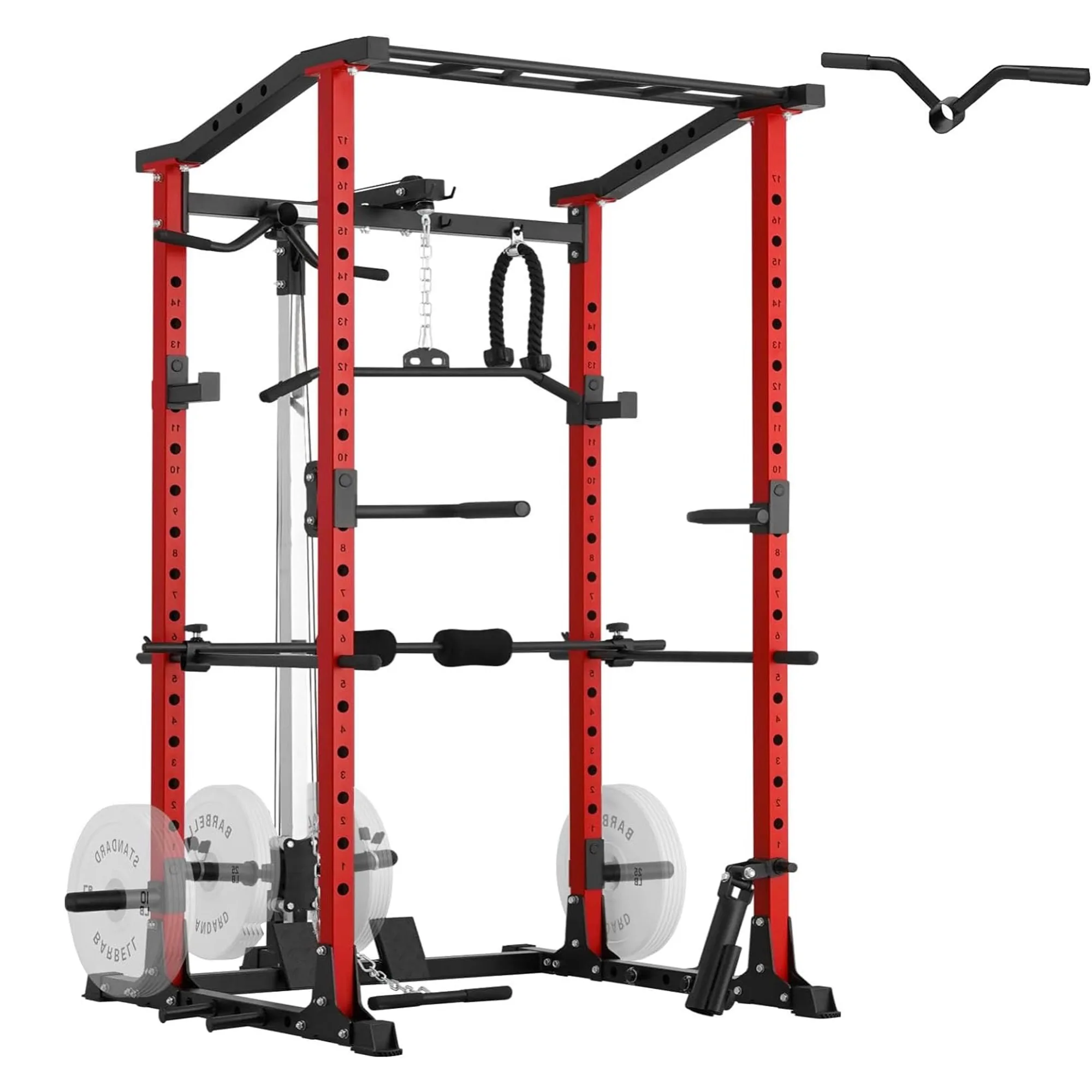 

Smith Fitness Equipment Household Comprehensive Training Set Indoor Lying Push Deep Squat Multi functional Integrated Gantry Fra