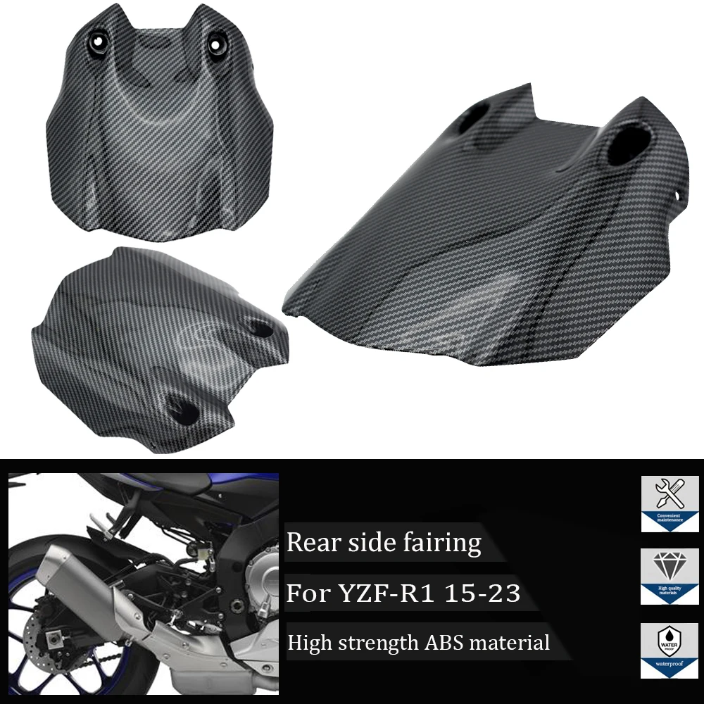 

Suitable for Yamaha YZFR1 YZF-R1 YZF R1 2015-2019 ABS Motorcycle Accessories Rear Fender Splash Guard Rear Mudguard Cover