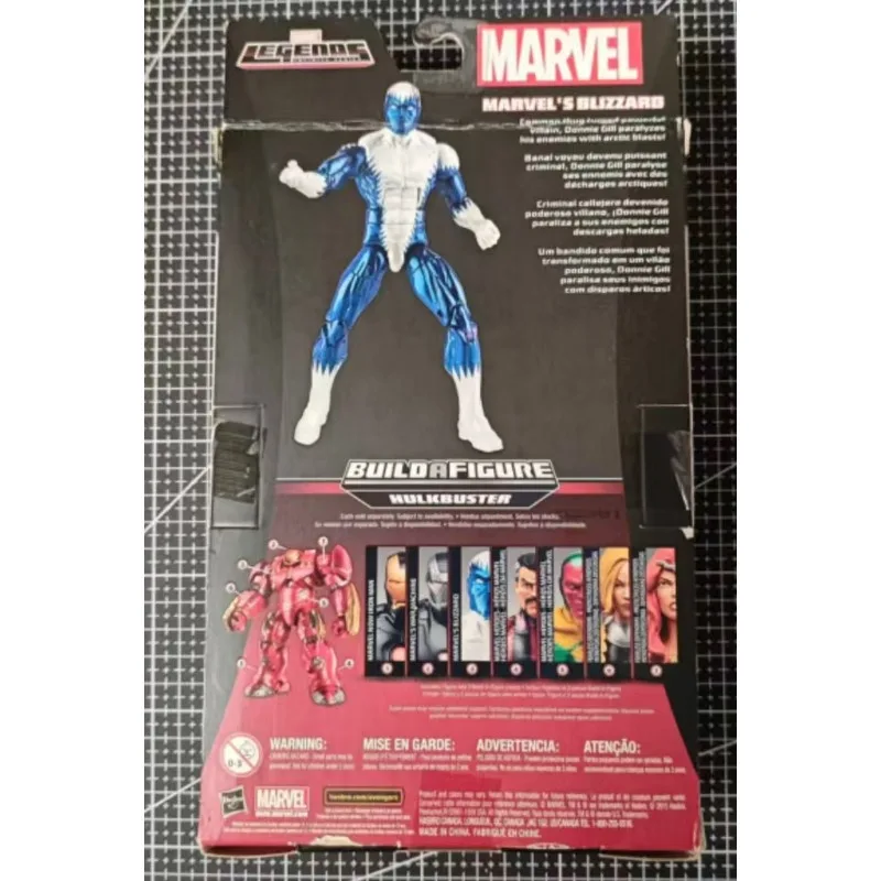 

Original Hasbro Marvel Legends Series MARVEL'S BLIZZARD Anime Figure Toy Collection Model