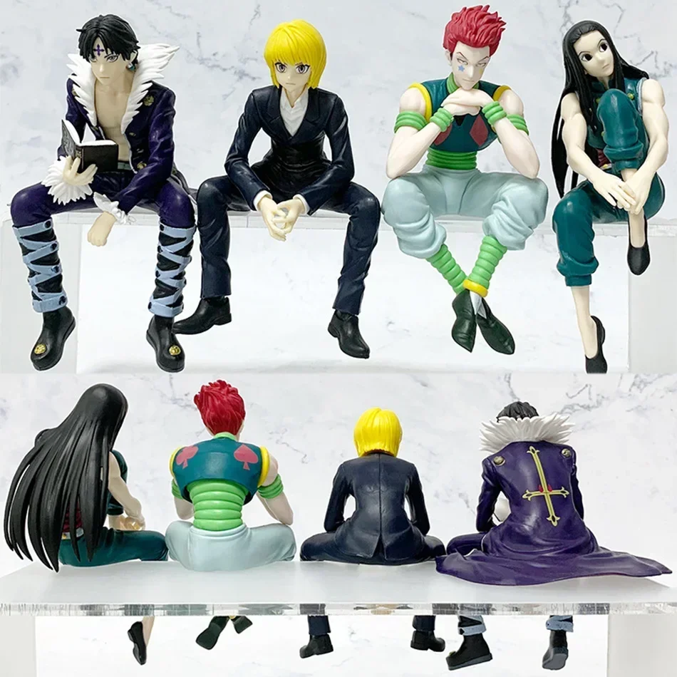14 cm Hunter×Hunter Anime Figur Phantom Troupe Hisoka Action Figur Nudel Stopper Raum Dekoration Nudel Stopper PVC Modell Spielzeug