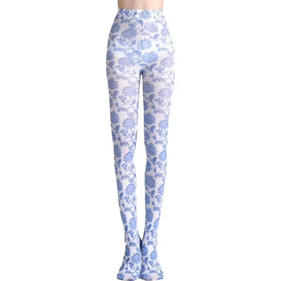 

Tights, Opaque High Waist Pantyhose, Vintage Control Top Stockings