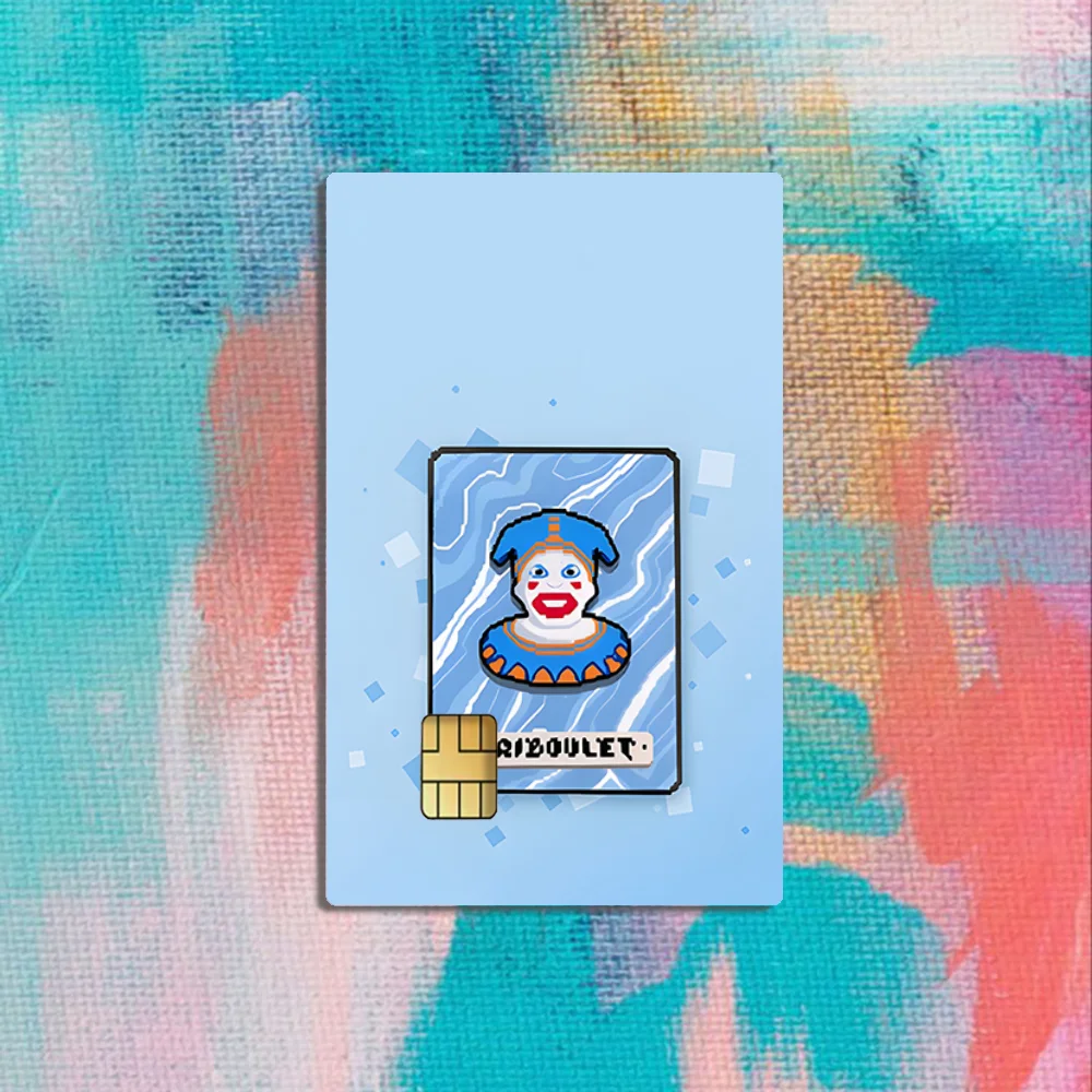 لعبة B-BalatroS بطاقة بطاقة ملصقات الائتمان فيزا الخصم البنك بطاقة شحن حافلة مترو ملصق مضاد للمياه صائق الديكور