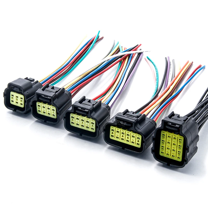 Car Connector 1.8 Waterproof With 2P And Socket Male Female Wire Harness Plug Terminal Block