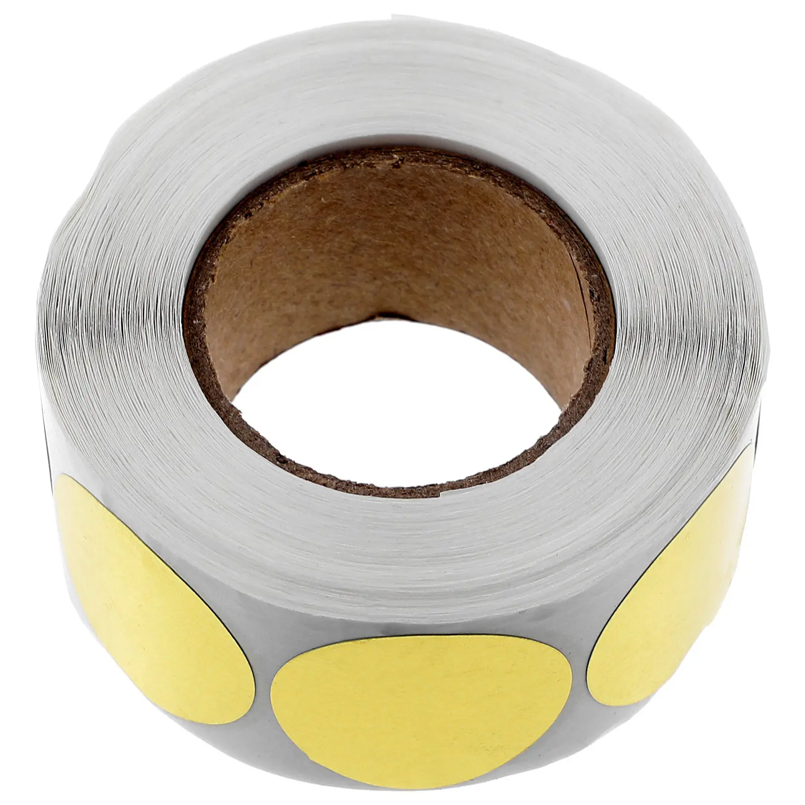 

300Pcs Metallic Gold Stickers Round Label for Gifts Adhesive PVC DIY Scrapbook Decoration Party Favors Gift Wrap Sealing Labels