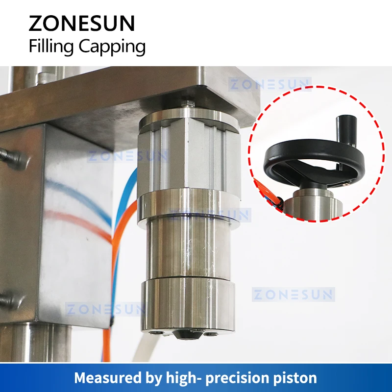 ZONESUN Aerosol Filling Machine Spray Can Sealer Semi Automatic Personal Care Household Cleaning Products Equipment ZS-QW1600