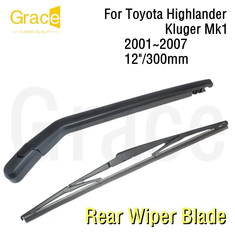 Rear Wiper Blade For Toyota Highlander Kluger Mk1 12