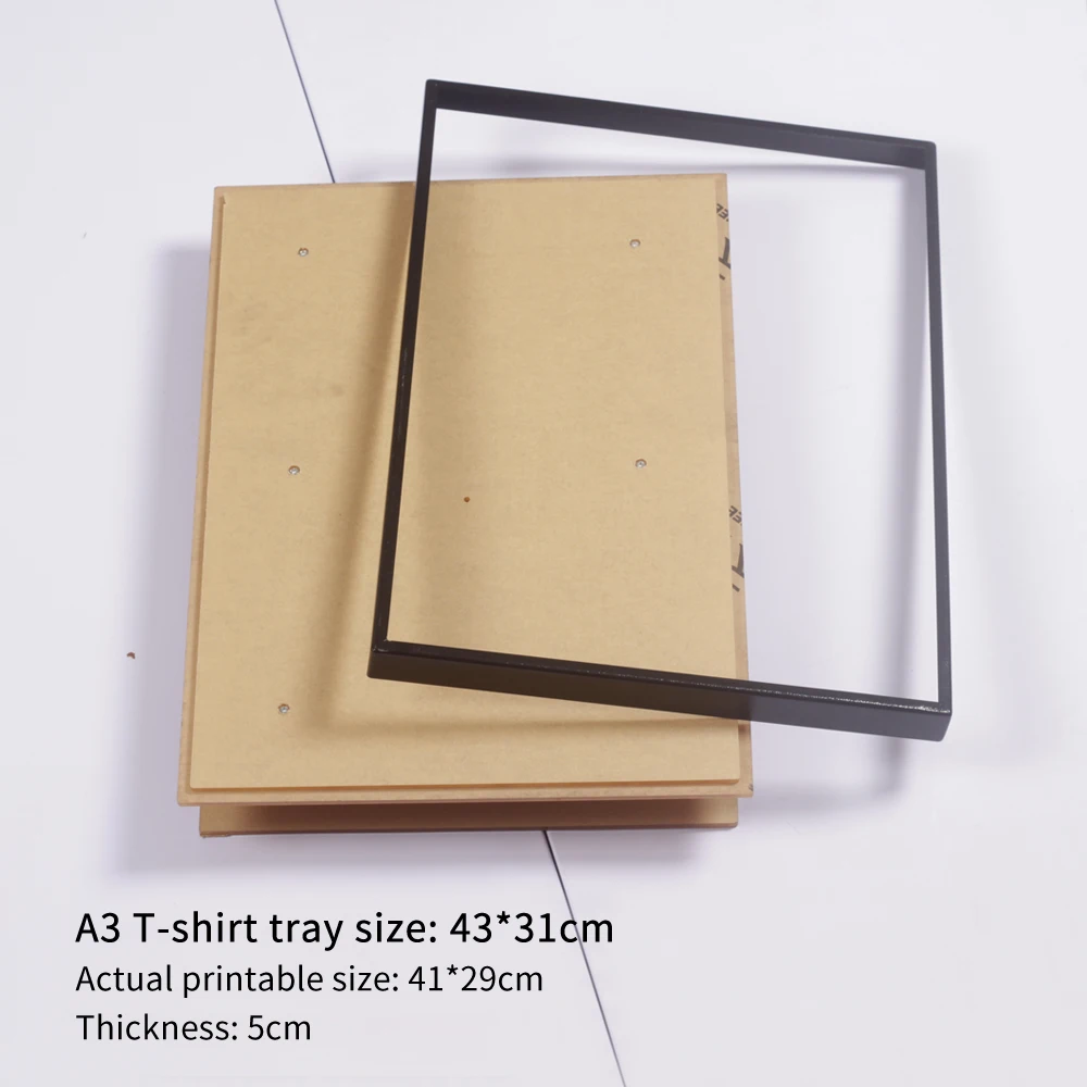 T-shirt frame Iron frame A3 A4 UV&DTG printer supporting clothes rack Fixing device Digital textile inkjet printer parts