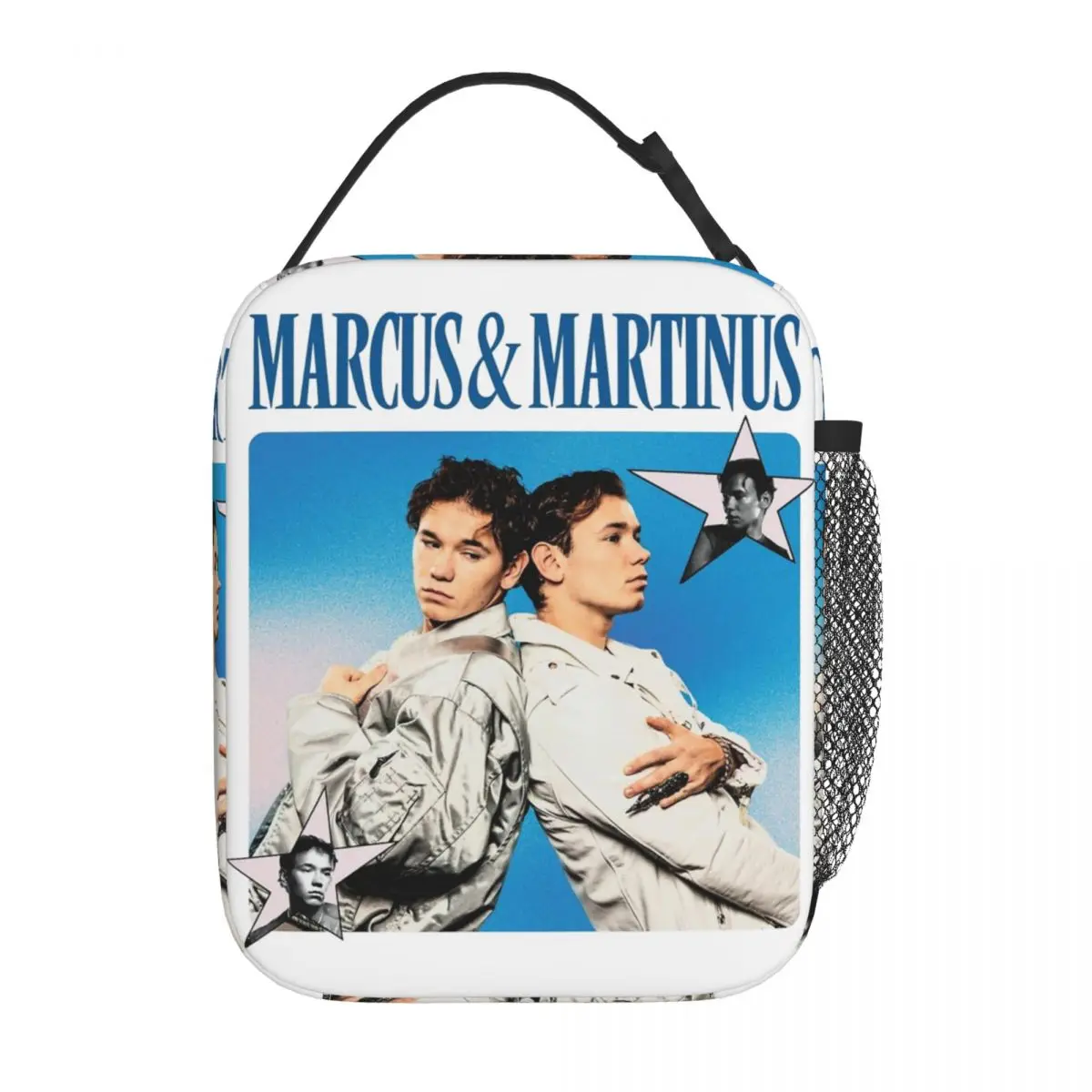 Marcus & Martinus Unforgettable Eurovisions Contest 2024 Insulated Lunch Bags Food Bag Reusable Thermal Bento Box For Travel