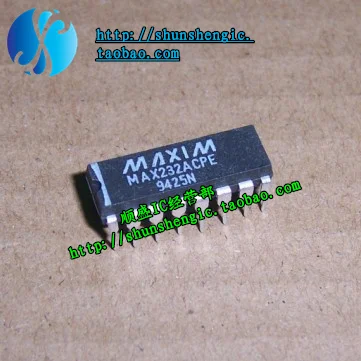 10pieces  MAX232AEPE MAX232A DIP16Pin  RS-232 IC