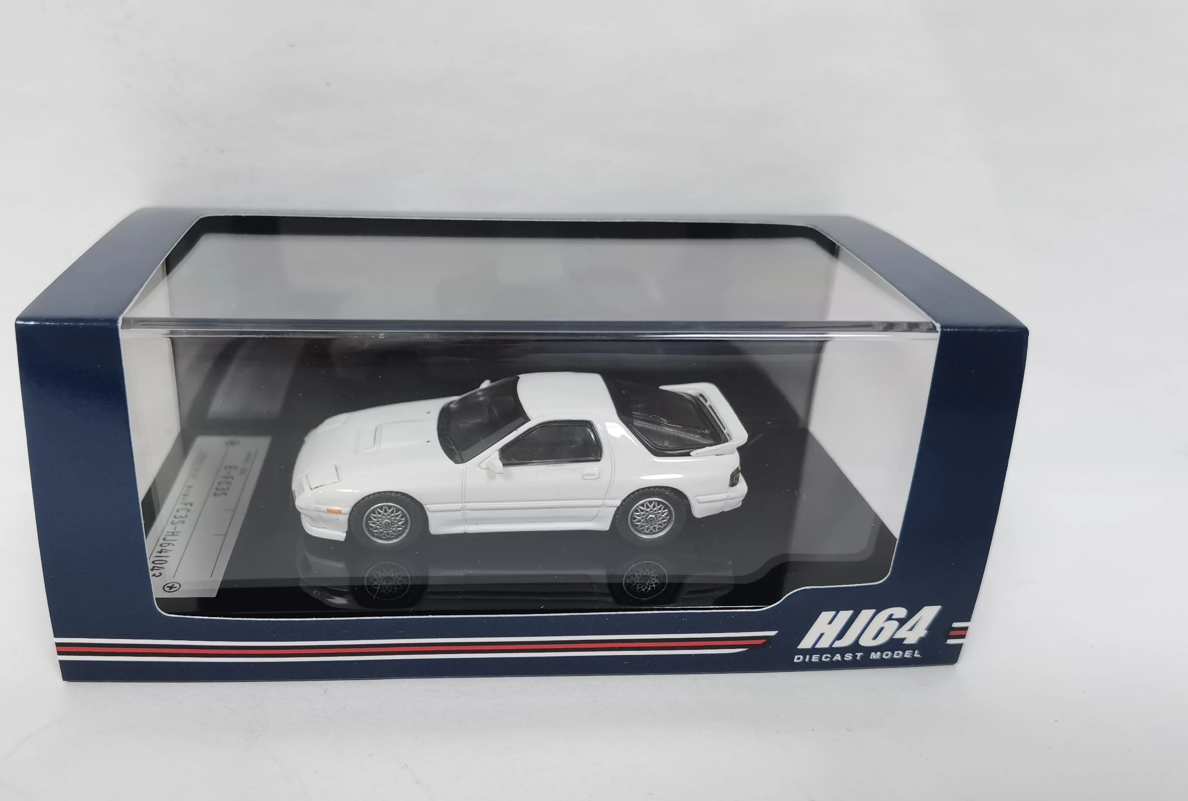 

Diecast HJ641043FW 1/64 Mazda RX-7 (FC3S) Infini Crystal White For Collection