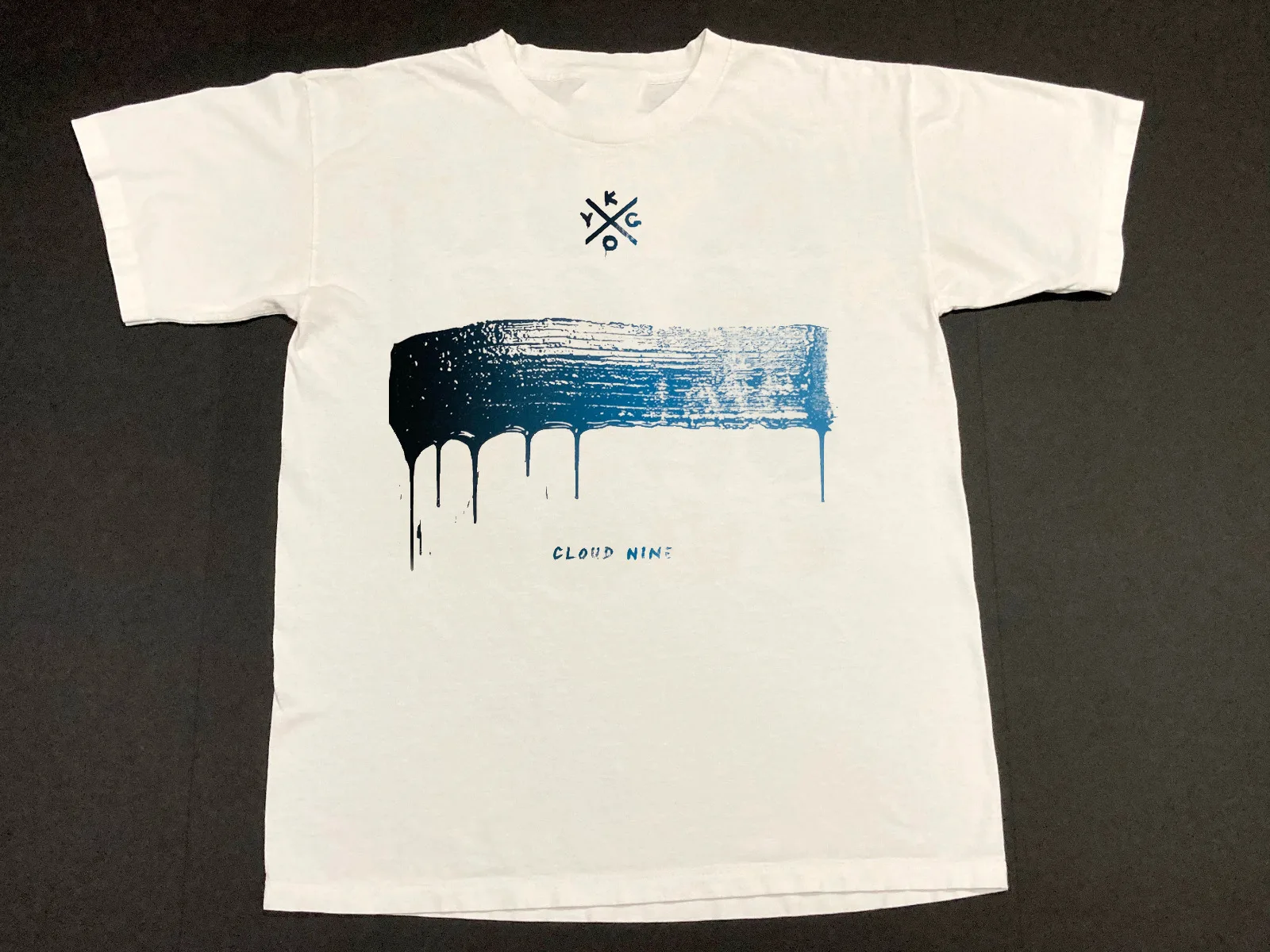 Новинка, популярная белая футболка унисекс с рисунком Kygo Cloud NiNe Music, GC422