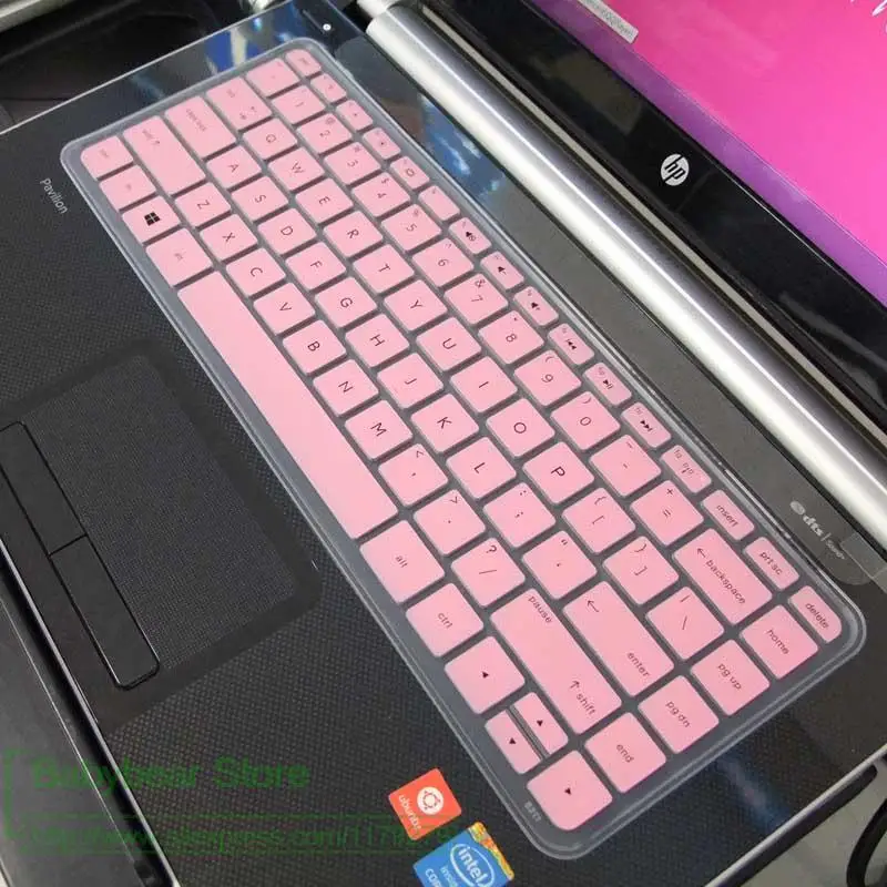 Picture 5: For HP old Pavilion14 old ENVY14 Pavilion 14 Envy 14 (Old generation) Soft Silicone keyboard cover Protector