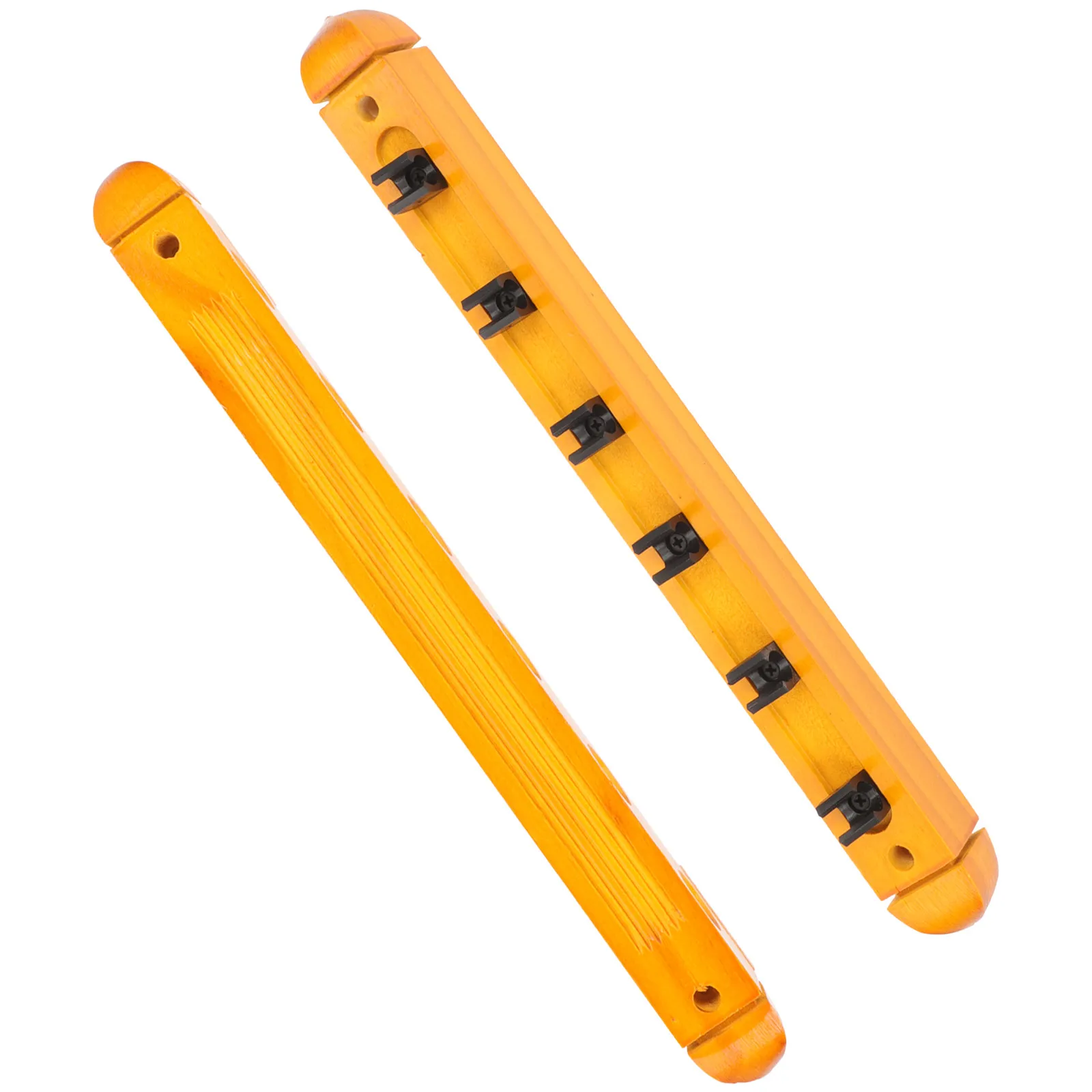 

1Set Solid Wood Wall Cue Rack for Billiard Cues Pool Sticks Heavy Duty Display Holder Decorative Storage Rack Accessories